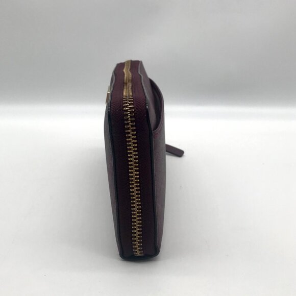 Kate Spade New York Plum Saffiano Leather Laurel Way Neda Wallet - Picture 3 of 11